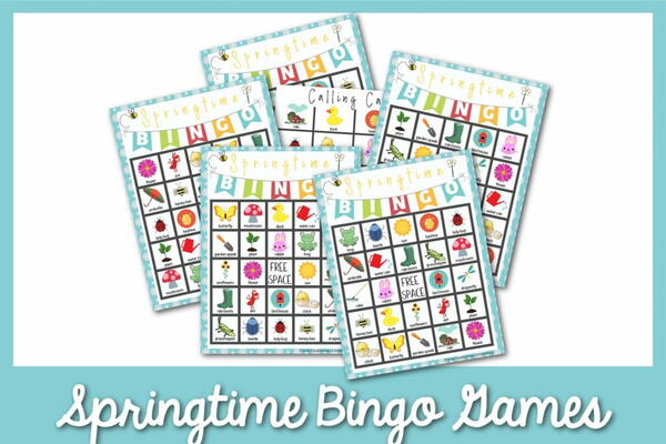 Springtime Bingo Free Printable Springtime Bingo Free Printable