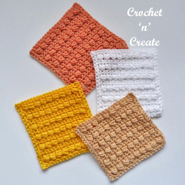 Leaning Puff Blanket Square Leaning Puff Blanket Square