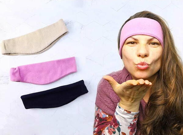 DIY Ear Warmer Headband DIY Ear Warmer Headband