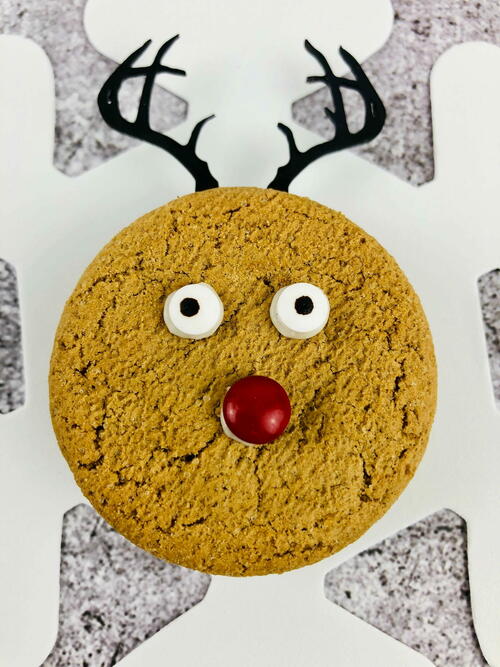 Gingerbread Reindeer Cookies Gingerbread Reindeer Cookies