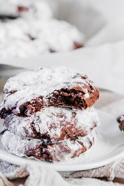 Chocolate Crinkle Cookies Chocolate Crinkle Cookies