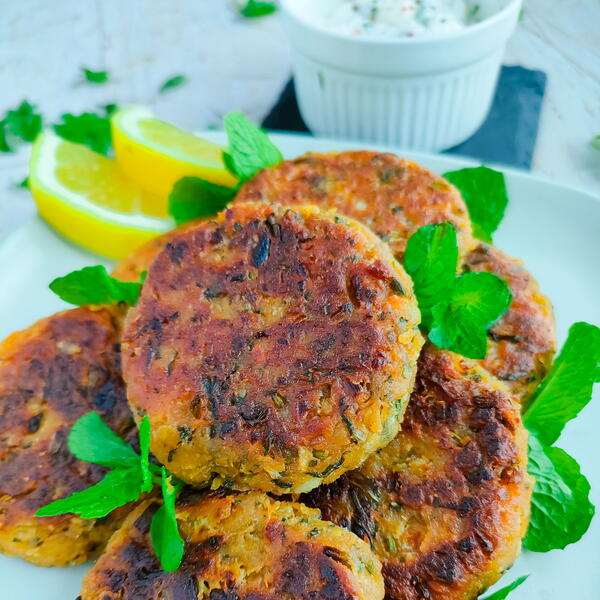 Easy Chickpea Patties (chana Tikki)