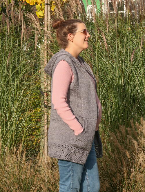 Anastasia Knit Hoodie Cardigan Vest Anastasia Knit Hoodie Cardigan & Vest