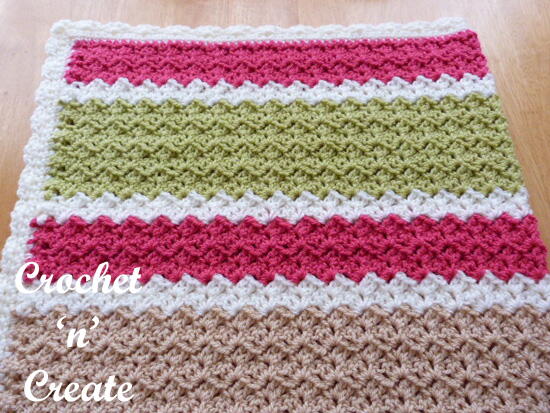 Crochet Berry Lapghan Blanket Crochet Berry Lapghan Blanket