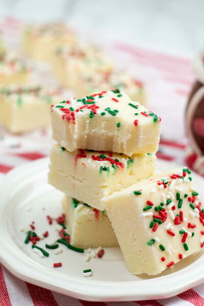Sugar Cookie Fudge Sugar Cookie Fudge