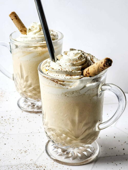 Eggnog Milkshake mcdonalds Copycat Eggnog Milkshake (mcdonald’s Copycat)