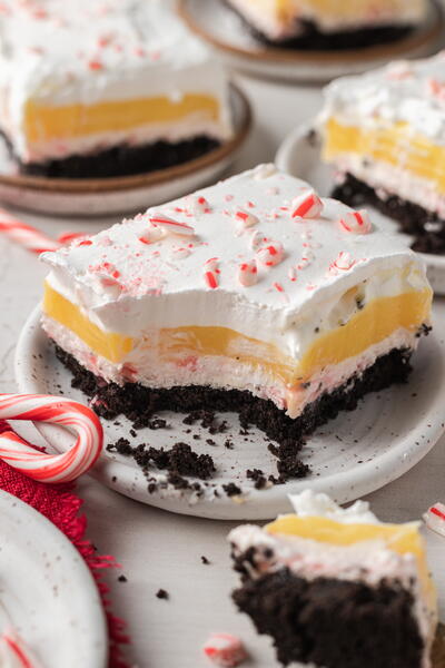Candy Cane Dessert Candy Cane Dessert