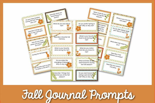 50 Fall Writing Prompts To Inspire Kids To Write 50 Fall Writing Prompts To Inspire Kids To Write
