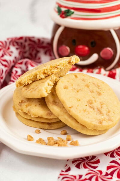 Toffee Cookies Toffee Cookies