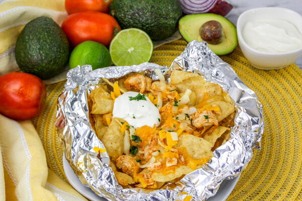 Chicken Nacho Foil Packets Chicken Nacho Foil Packets