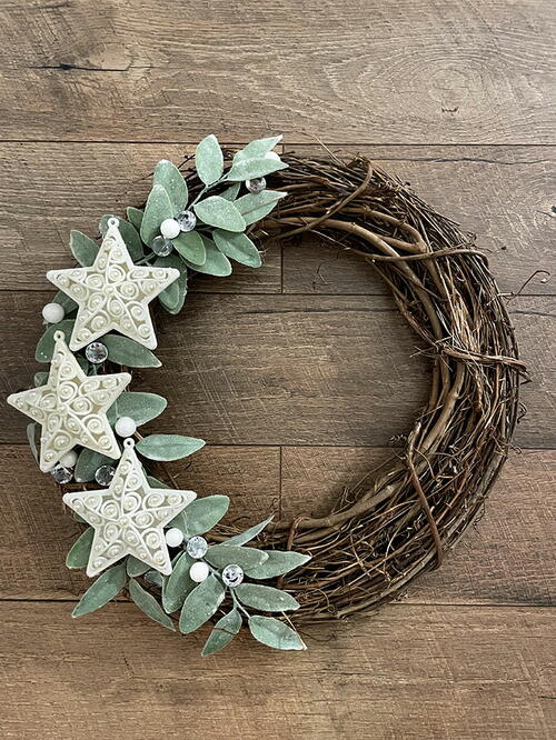 Christmas Star Wreath Christmas Star Wreath