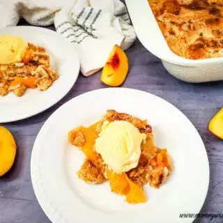 Peach Dump Cake Peach Dump Cake