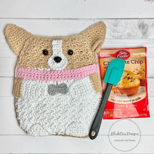 Corgi Pot Holder Corgi Pot Holder