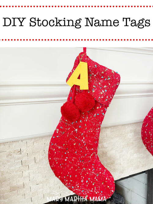 Stocking Initial Tags Stocking Initial Tags