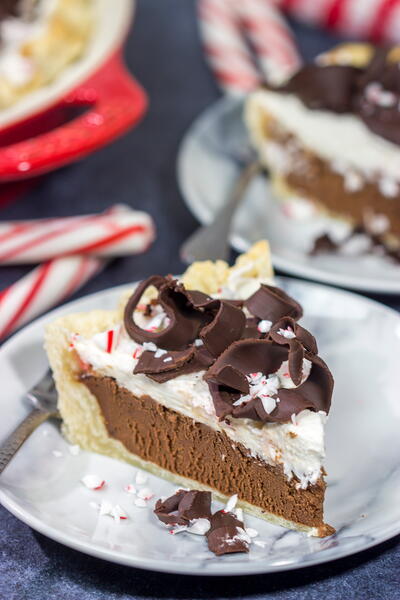 Chocolate Peppermint Pie Chocolate Peppermint Pie