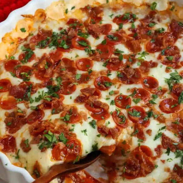 Hot Pizza Dip Hot Pizza Dip
