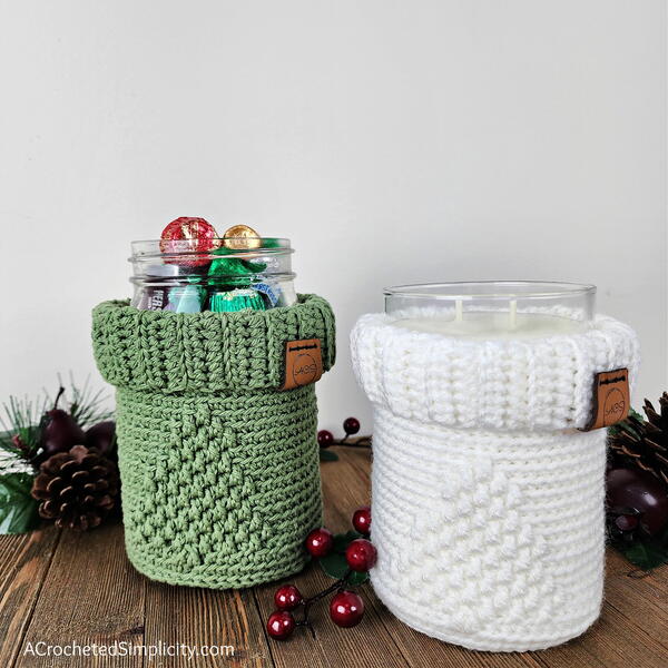 O Christmas Tree Mason Jar Cozy O' Christmas Tree Mason Jar Cozy