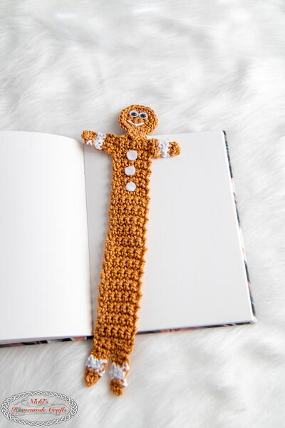 Gingerbread Man Bookmark Gingerbread Man Bookmark