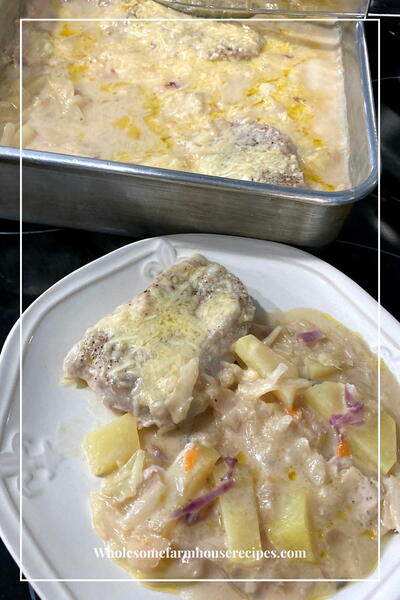 Creamy Pork Chop And Vegetable Casserole Creamy Pork Chop And Vegetable Casserole