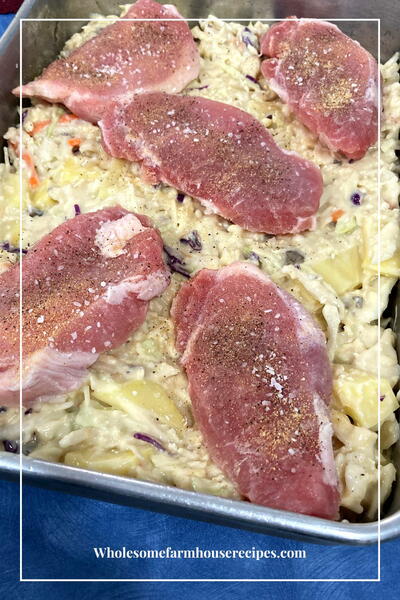 Creamy Pork Chop And Vegetable Casserole Creamy Pork Chop And Vegetable Casserole