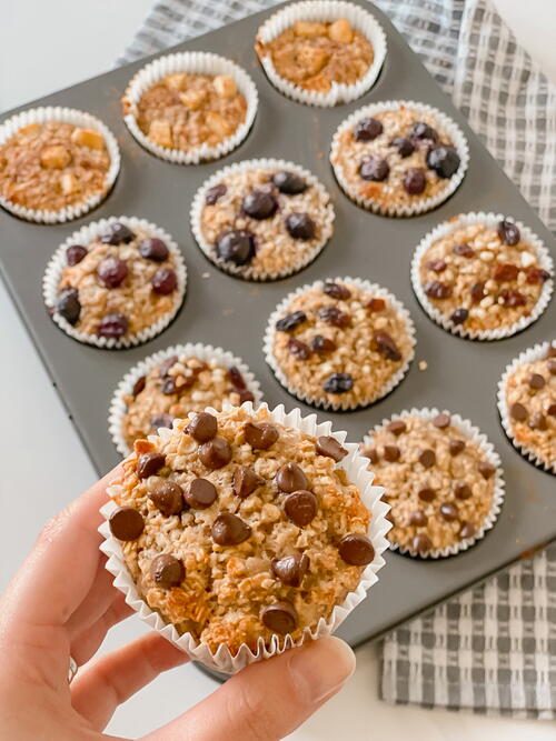 Baked Oat Cups Baked Oat Cups