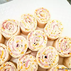 Ham And Cream Cheese Pinwheels Ham And Cream Cheese Pinwheels