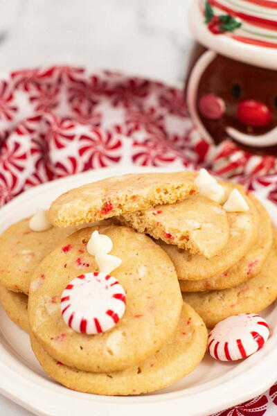 Peppermint Sugar Cookies Peppermint Sugar Cookies