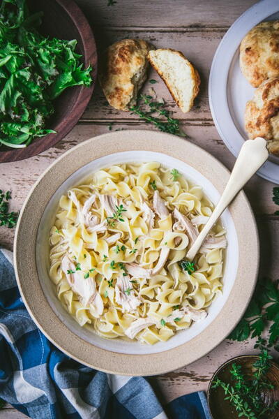 Farmhouse Chicken And Noodles