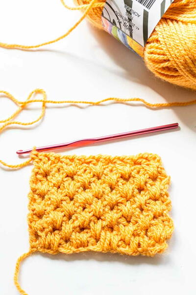 Double Crochet Forest Stitch