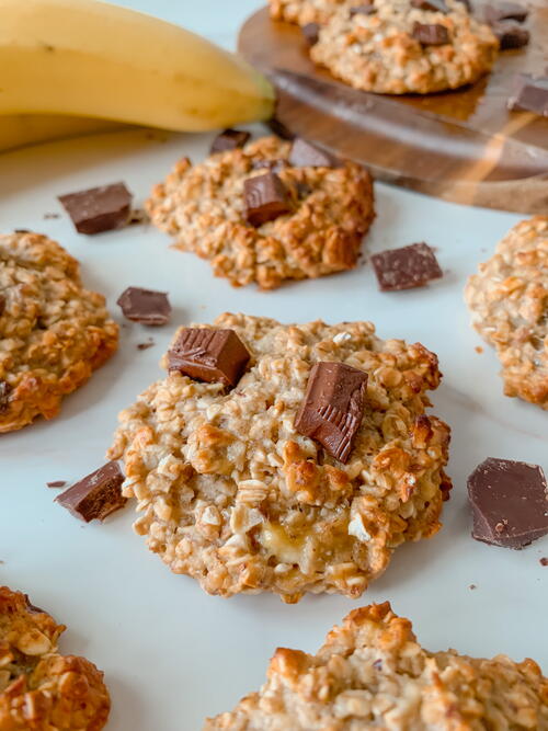 Healthy Chunky Monkey Cookies Healthy Chunky Monkey Cookies
