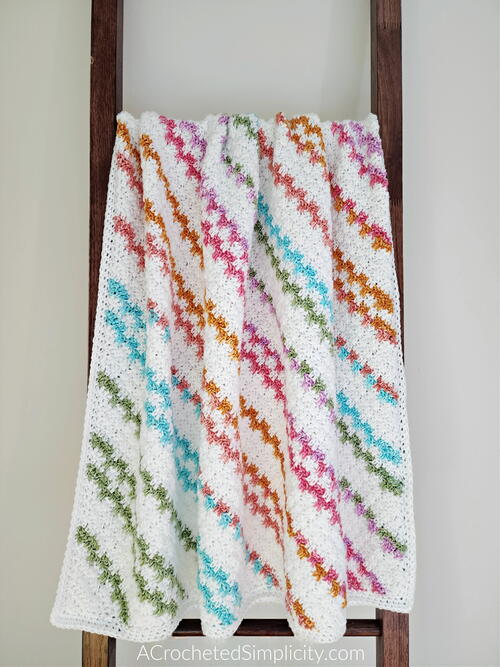 Candy Stripes C2c Blanket Candy Stripes C2c Blanket