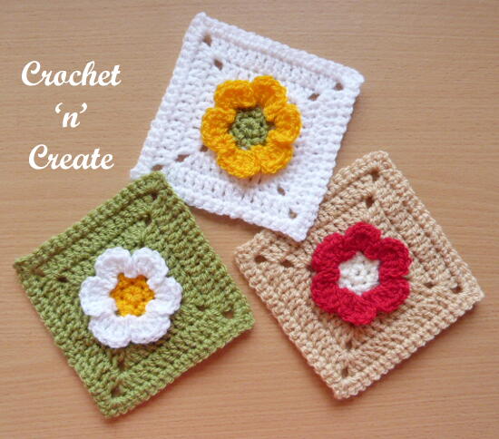 Flower Granny Square