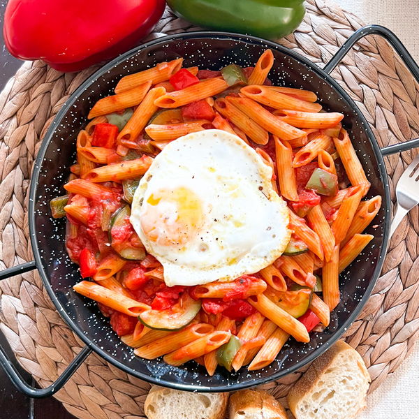 The Best Pasta With Vegetables Ever Spanish Macarrones Con Pisto Recipe The Best Pasta With Vegetables Ever | Spanish Macarrones Con Pisto Recipe