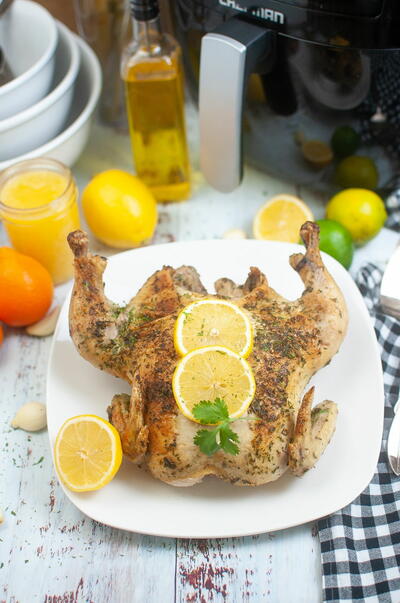 Air Fryer Spatchcock Chicken Air Fryer Spatchcock Chicken