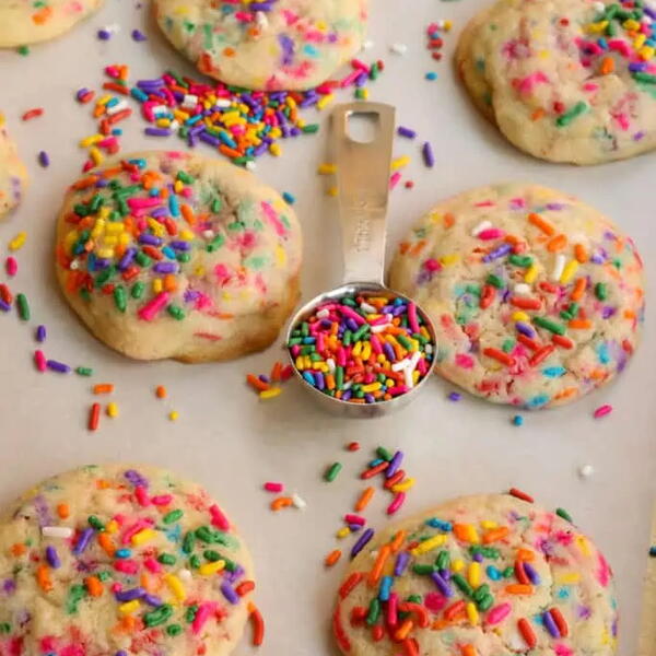 Funfetti Cookies Funfetti Cookies