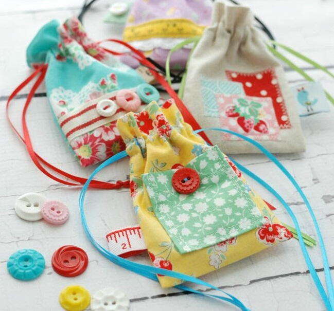 Mixed Bag DIY Drawstring Bag Mixed Bag DIY Drawstring Bag