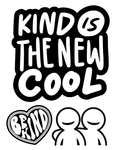 Free Kindness Coloring Pages For Kids And Adults