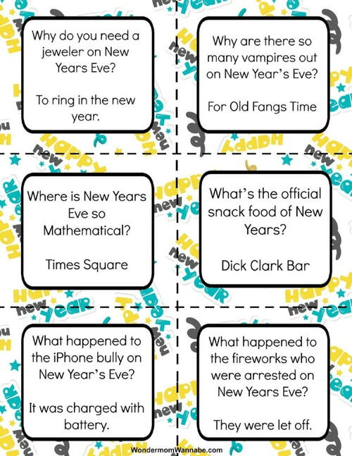 New Year Lunch Box Jokes For Kids New Year Lunch Box Jokes For Kids
