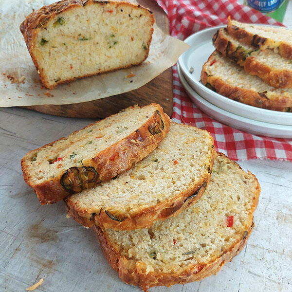 No Knead Cheesy Jalapeo Beer Bread No Knead Cheesy Jalapeño Beer Bread