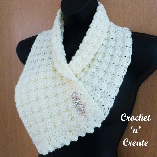 Puffed Shells Crochet Cowl Puffed Shells Crochet Cowl