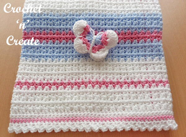 Butterfly Baby Blanket Butterfly Baby Blanket