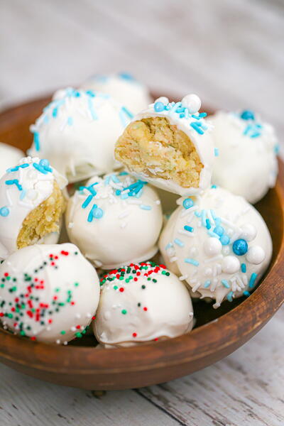 Sugar Cookie Truffles Sugar Cookie Truffles