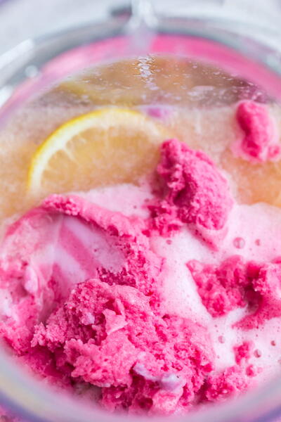 Pink Party Punch With Sherbet Pink Party Punch With Sherbet
