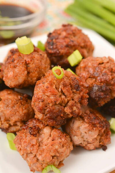 Asian Pork Meatballs Asian Pork Meatballs