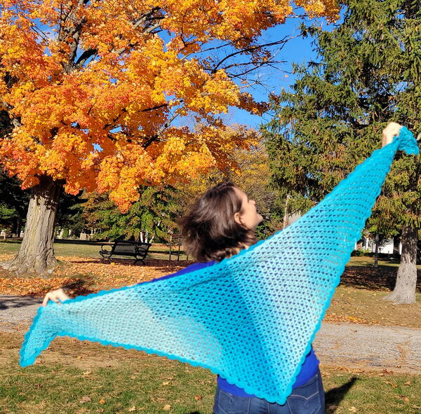 Easy Beginner Crochet Shawl Easy Beginner Crochet Shawl