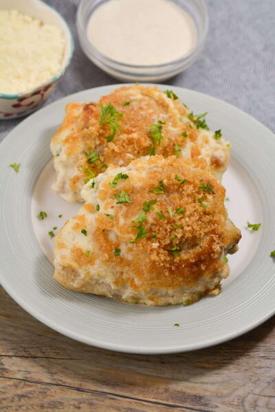 Baked Caesar Chicken Baked Caesar Chicken