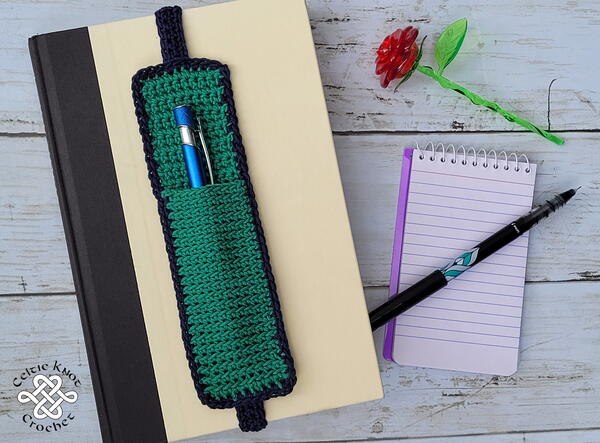 Crochet Pocket Bookmark Crochet Pocket Bookmark