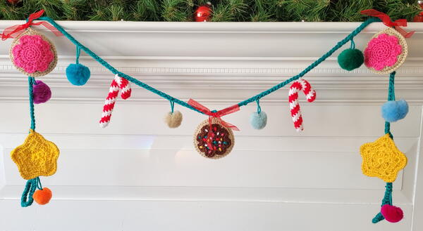 Christmas Cookie Garland Christmas Cookie Garland