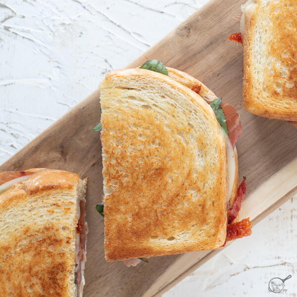 Gourmet Grilled Cheese With Prosciutto And Fig Jam Gourmet Grilled Cheese With Prosciutto And Fig Jam