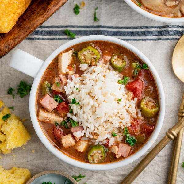 Virginia Chicken Gumbo With Ham Virginia Chicken Gumbo With Ham